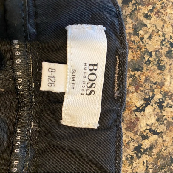 HUGO BOSS KIDS Black Cotton Jeans SIZE 8 (Boy) - Picture 7 of 7